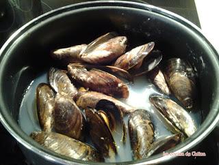 Sopa de mejillones