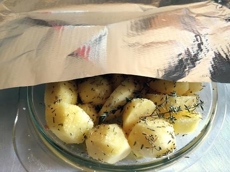 Papas (patatas) al horno