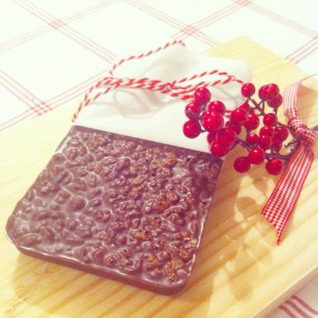 receta: turrón de chocolate crujiente