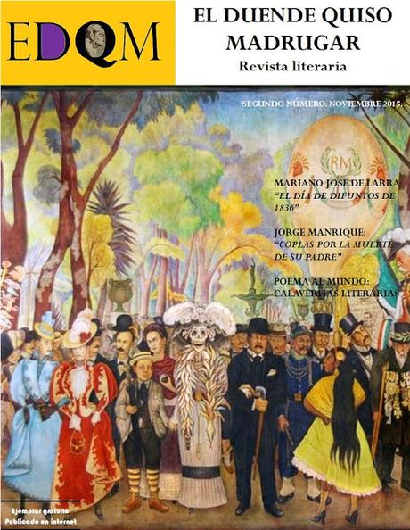 Portada de nuestro segundo número: noviembre 2015