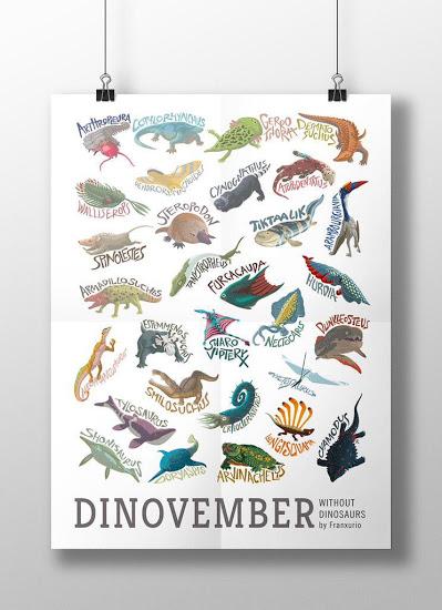 El dinovember sin dinosaurios de Franxurio