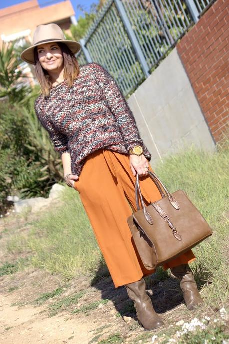 Pantalones Culottes