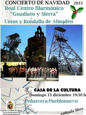 Los Coros y Rondalla de Almadén actuarán en Peñarroya-Pueblonuevo