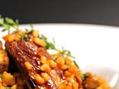 Arroz costillas champiñones portobello macerado absolutamente espectacular]