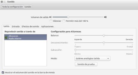 Como subir el volumen mas del 100% en Ubuntu