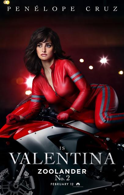 PENELOPE CRUZ ES VALENTINA EN EL SEGUNDO PÓSTER CARACTERIZADO DE ZOOLANDER NO. 2