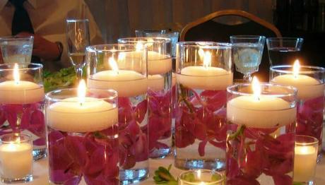 7 ideas sobre centros de mesa con velas flotantes - Paperblog