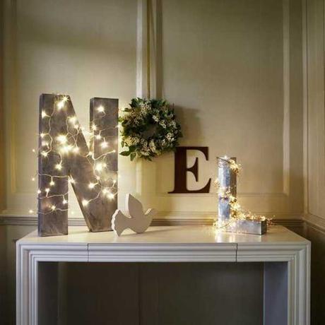 luces de navidad luces blancas cadenas guirnaldas guirnaldas de navidad estilo nórdico escandinavo estilismo navidad nordico el corte ingles luces navidad decoración nordica navidad decoración en blanco blog decoración nórdica 