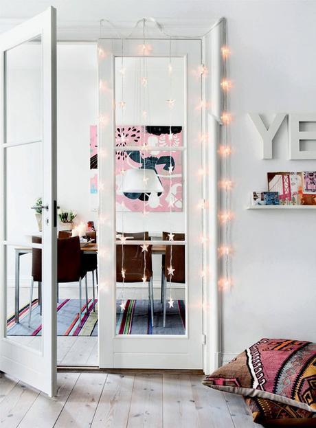 luces de navidad luces blancas cadenas guirnaldas guirnaldas de navidad estilo nórdico escandinavo estilismo navidad nordico el corte ingles luces navidad decoración nordica navidad decoración en blanco blog decoración nórdica 