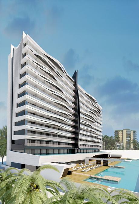 A-cero Projects PROPUESTA DE A-CERO PARA HOTEL EN LA COSTA MEDITERRÁNEA I