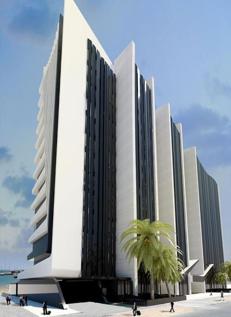 A-cero Projects PROPUESTA DE A-CERO PARA HOTEL EN LA COSTA MEDITERRÁNEA I