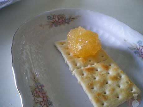 Cabello de ángel sobre tostada