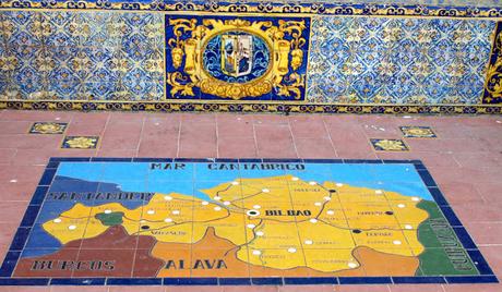 Los bancos de la Plaza de España (54): Vizcaya.