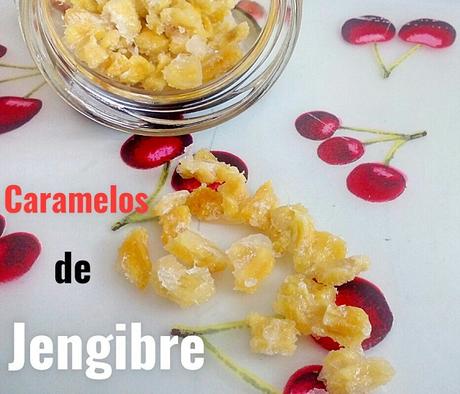 Caramelos de jengibre