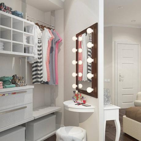 Vestidores de estilo escandinavo de Reroom