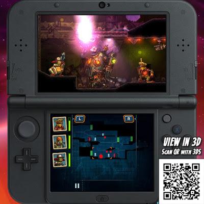 Nuevo trailer de lanzamiento de SteamWorld Heist, la próxima bomba indie para 3DS
