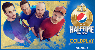 Coldplay actuará en el intermedio de la Super Bowl 50 de la NFL