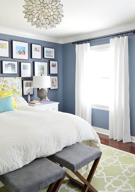 ANTES Y DESPUÉS: el cambio de look de un dormitorio gracias a unas cortinas y una composición de cuadros ANTES Y DESPUÉS: el cambio de look de un dormitorio gracias a unas cortinas y una composición de cuadros