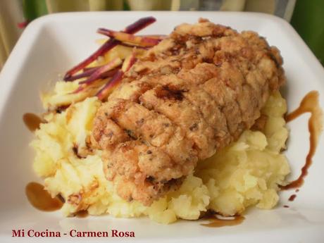 LUBINA FRITA A LA PIMIENTA (RECETA DEL GENIAL CHEF MALAGUEÑO DANI GARCIA)