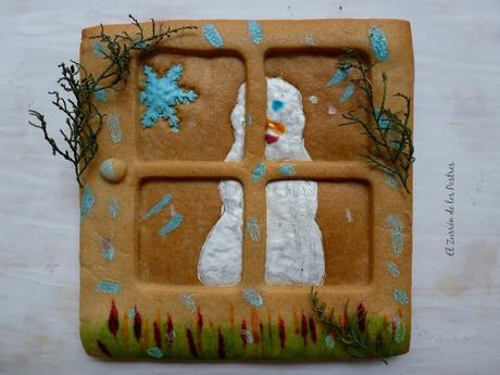 Galletas Ventanas de Navidad