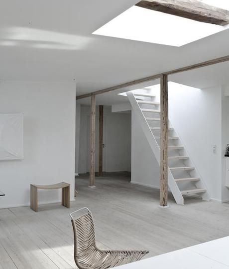 Entrada de luz por el techo