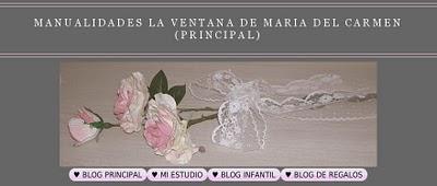 HOY HABLAMOS DE... MANUALIDADES MARIA DEL CARMEN