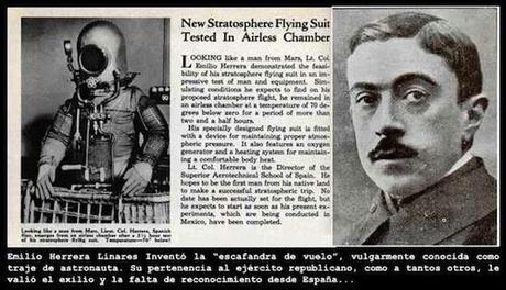 Herrera Linares, el español que inventó el traje espacial en 1935 / Terra Incógnita