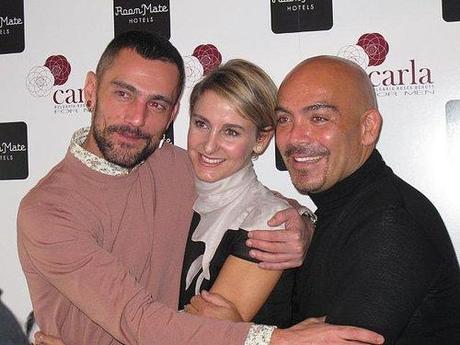 con David y con Kike Sarasola