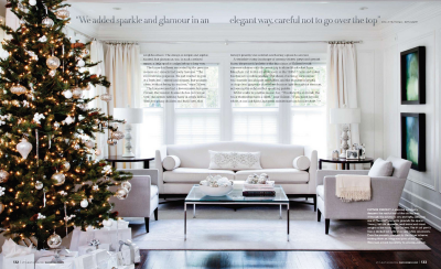 Salas de estar: Ocasión Navideña fresca