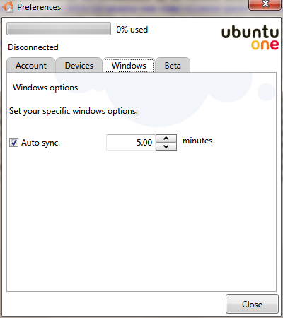 Probamos Ubuntu One Client para Windows