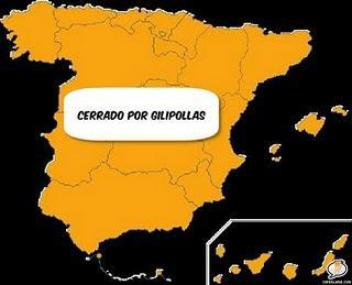 Espacio aéreo cerrado por...gilipollas