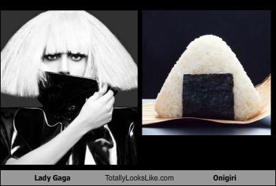 Lady Gaga parece un onigiri