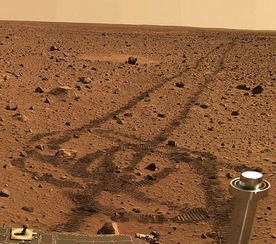 El viento borra nuestras huellas en Marte