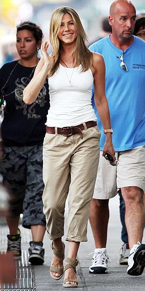 Los 10 outfits de Jennifer Aniston