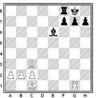 Posición típica del mate de Pillsbury