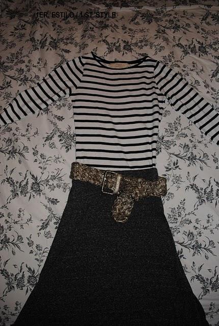 UNA FALDA 4 ESTILOS / A SKIRT 4 LOOKS.