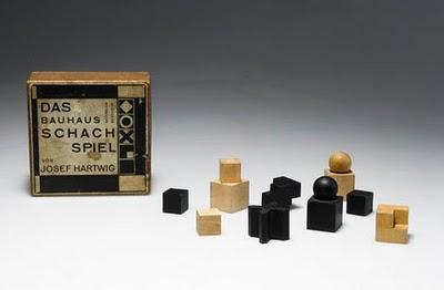 Juego de Ajedrez de la Bauhaus