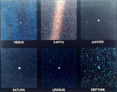 Ubicación gráfica de las sondas espaciales alrededor del Sistema Solar