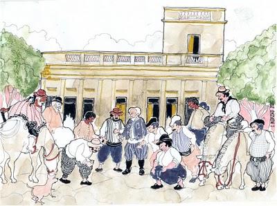 Croquis Maestros: Carlos Moreno Refleja la Humanidad de la Historia