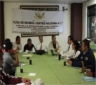 Inicia el torneo juvenil de la liga Centropolitana de beisbol del D. F.