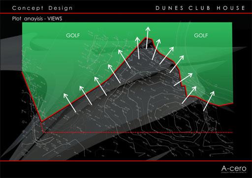 Auditorio-casa club de golf en Omán