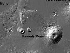 Olympus Mons sólo parte enorme megavolcán