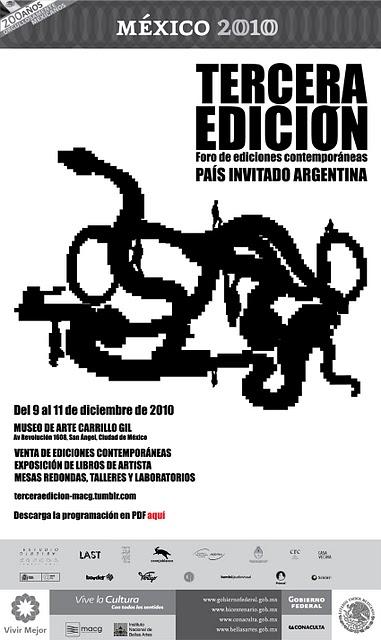 Museo de Arte Carrillo Gil invita: TERCERA EDICIÓN, 9 10 Y 11 DE DICIEMBRE