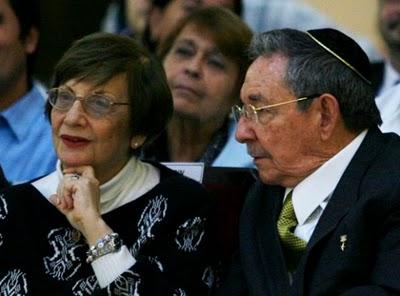 Presidente Raúl Castro en festividad de comunidad hebrea cubana