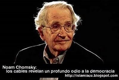 Chomsky: Los cables de WikiLeaks revelan un 