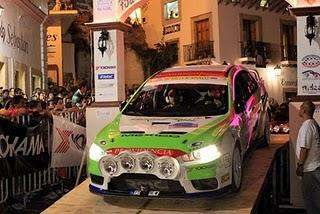 Benito guerra triunfa en el Rally Acapulco