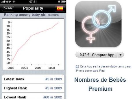 Elegir el nombre del bebé