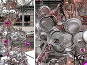 Árbol navidad reciclado