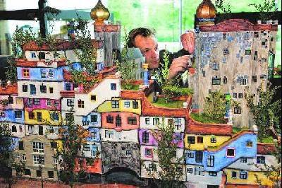 CASA HUNDERTWASSER - KRAWINA, VIENA