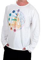 Men's Hand-painted Kundalini Long Sleeve T-Shirt